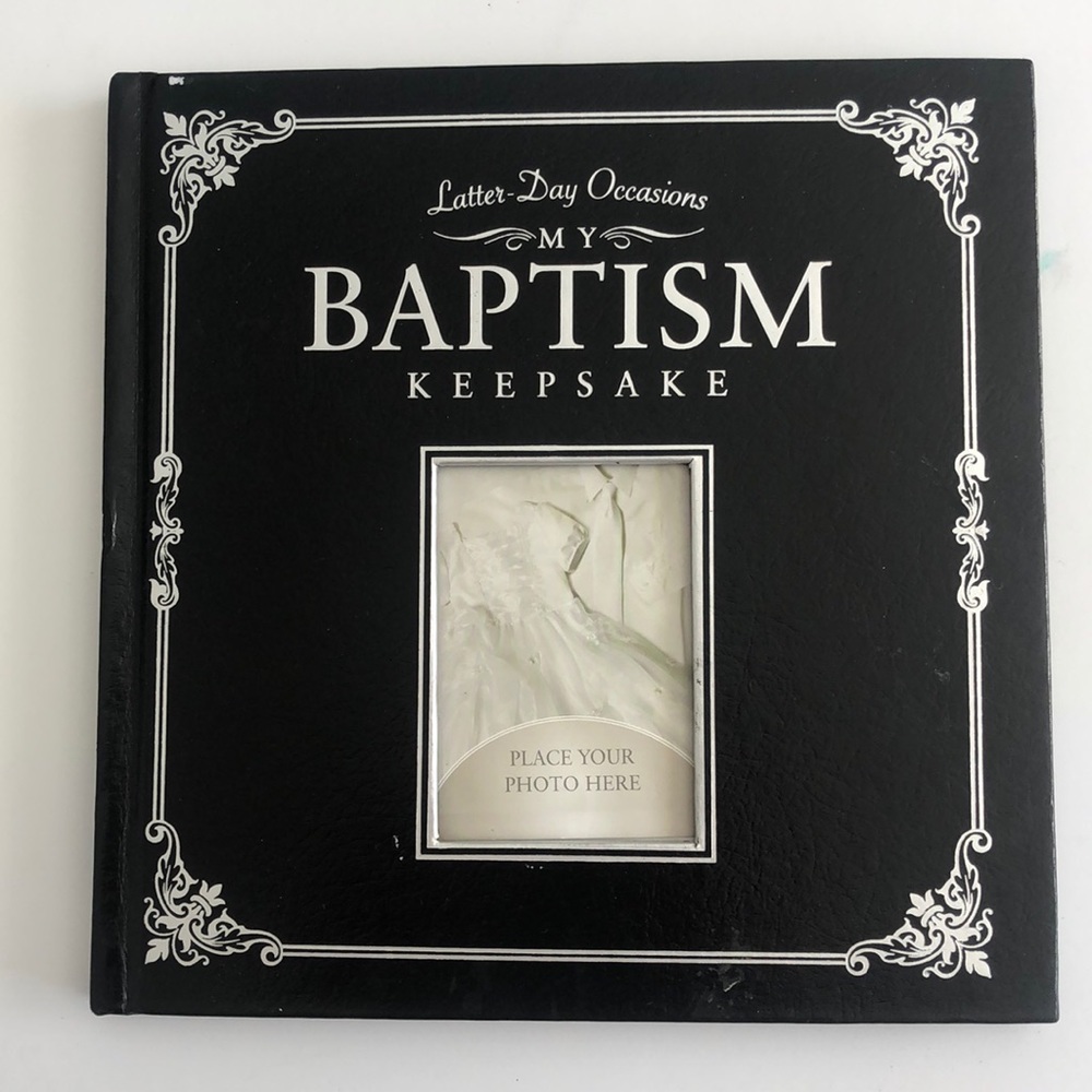 LDS Baptism Keepsake Book